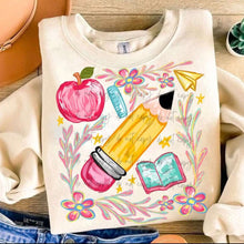 Load image into Gallery viewer, Pencil Watercolor Collage TRANSFER
