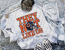 Load image into Gallery viewer, They Not Like Us Faux Embroidery Mascot DROPDOWN TRANSFER TGG 24
