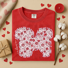 Load image into Gallery viewer, Valentine Red Floral Dog Breed Option DROPDOWN TRANSFER SWD DEC 25
