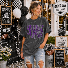 Load image into Gallery viewer, Cursive Doodle Mascot DROPDOWN TRANSFER Strut 26
