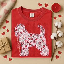 Load image into Gallery viewer, Valentine Red Floral Dog Breed Option DROPDOWN TRANSFER SWD DEC 25
