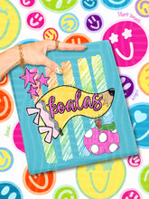 Load image into Gallery viewer, Pencil Flag Striped Mascots DROPDOWN TRANSFER CAP JUNE 26
