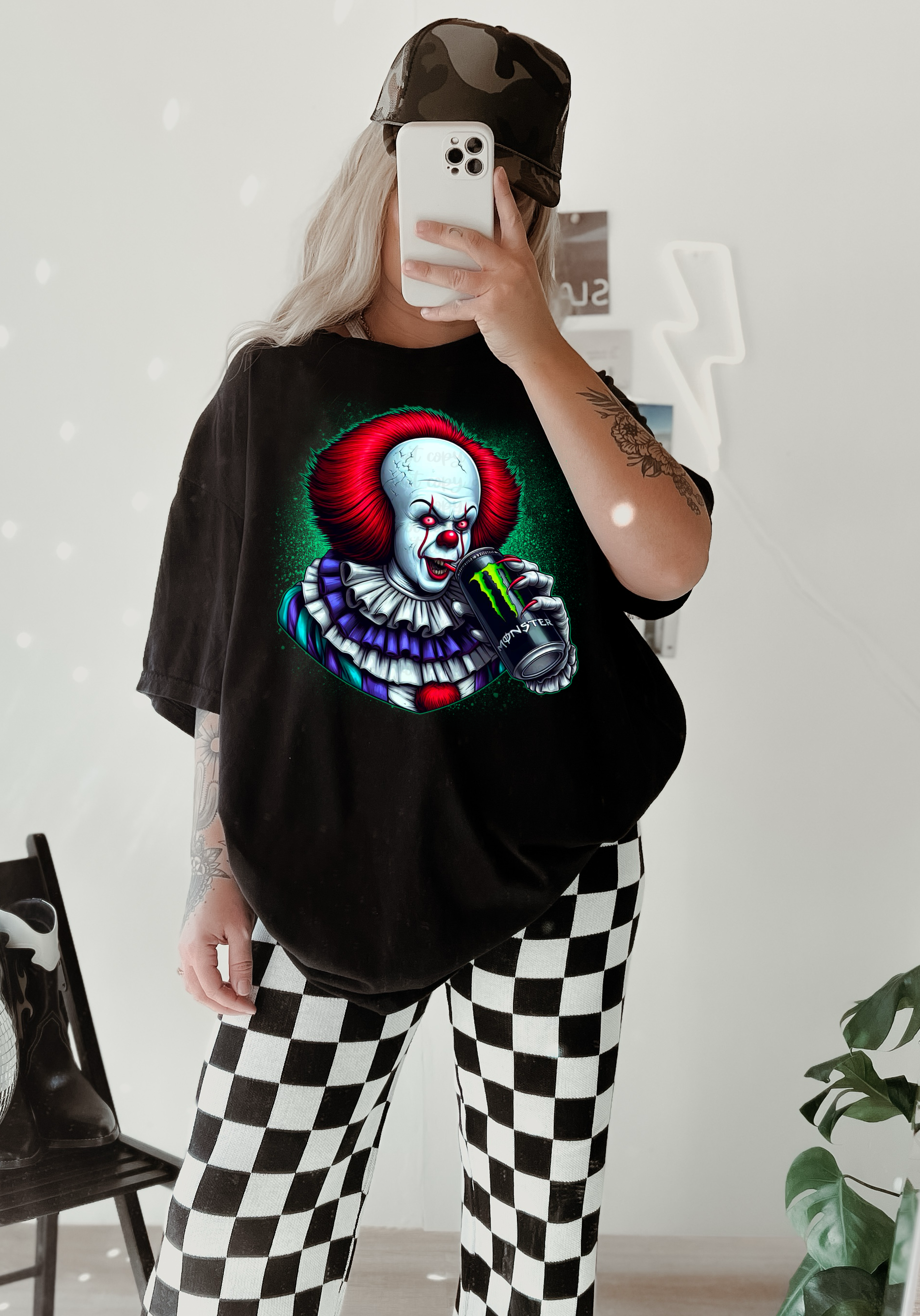 Drinking Mon_ter Pen_ywi_e TRANSFER – Sassy Sublimation & Screen Prints