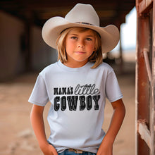 Load image into Gallery viewer, Mama’s Little Cowboy BLK SDD TRANSFER
