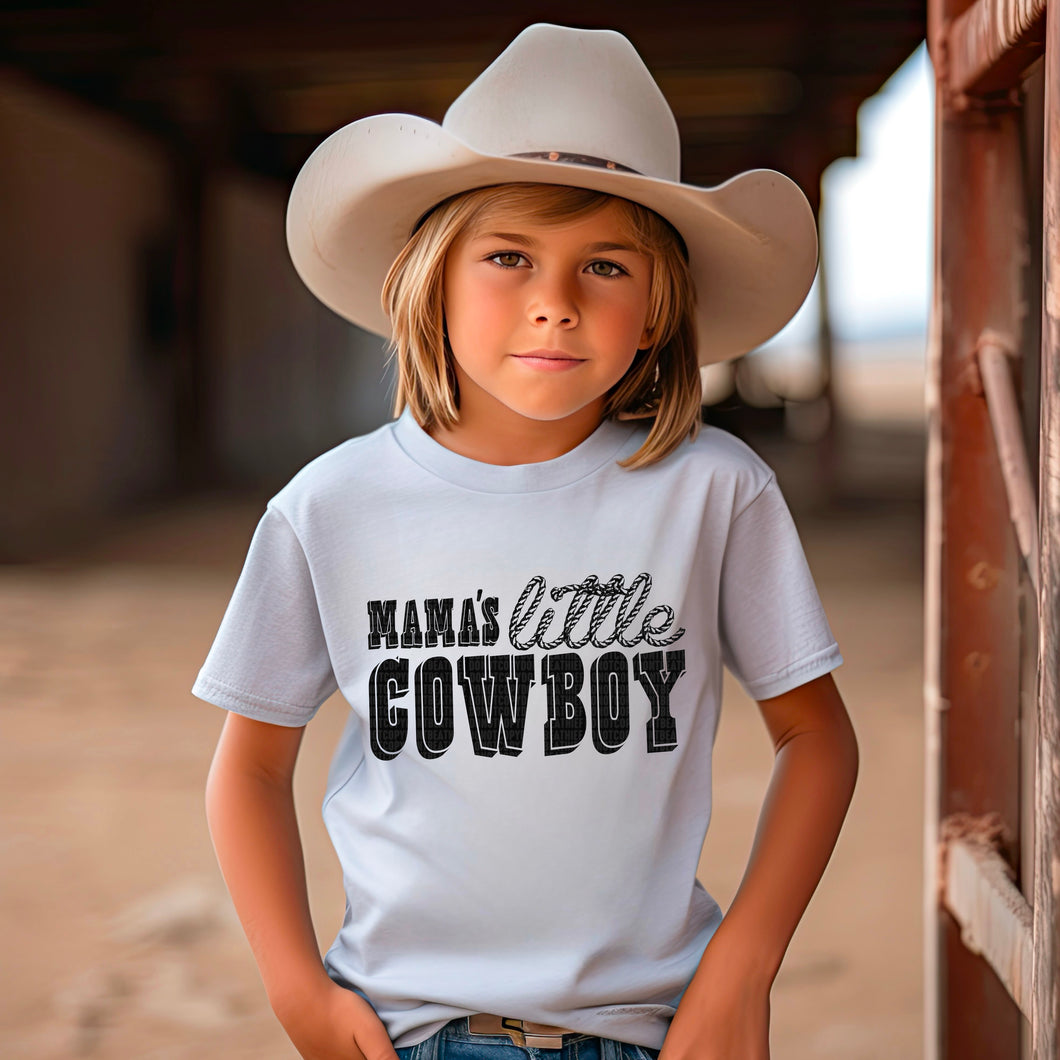 Mama’s Little Cowboy BLK SDD TRANSFER