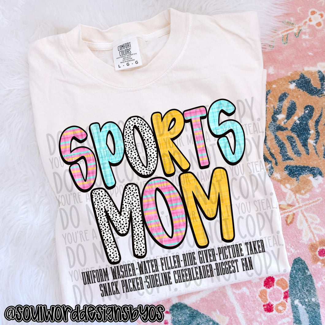Sports Mom Alpha TRANSFER SWD MAY