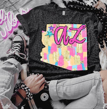 Load image into Gallery viewer, Preppy Bright Brushstroke States (all 50 states available) TRANSFER CAP APR
