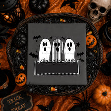 Load image into Gallery viewer, Ghost Trio Name Plate CUSTOMIZABLE DROPDOWN DTF TRANSFER TCC AUG 26
