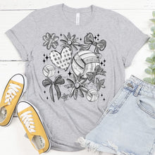 Load image into Gallery viewer, Play Ball Volleyball Collage DROPDOWN TRANSFER BIA
