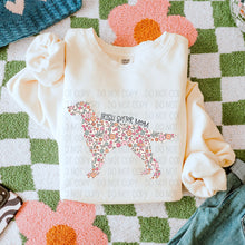 Load image into Gallery viewer, Floral Dog Mom DROPDOWN TRANSFER SWD FEB
