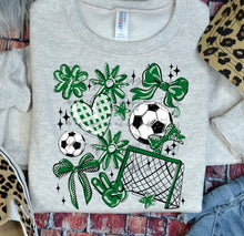 Load image into Gallery viewer, Play Ball Soccer Collage DROPDOWN TRANSFER BIA
