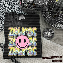 Load image into Gallery viewer, Rainbow Checker Pink Happy Stacked Mascots Dropdown TRANSFER CAP JUNE 25
