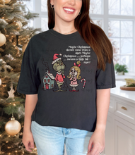 Load image into Gallery viewer, Maybe Christmas Doesn’t Come From A Store Black Or White TRANSFER SAV
