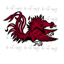 Load image into Gallery viewer, Front Or Side Logo Sports Custom Name Mascot DROPDOWN DTF TRANSFER
