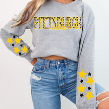 Load image into Gallery viewer, Baseball Teams Faux Embroidery Stars With SLEEVE OPTION TRANSFER VIRGO FEB
