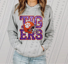 Load image into Gallery viewer, Football Team Helmet Faux Embroidery DROPDOWN TRANSFER TGG
