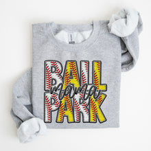 Load image into Gallery viewer, Ballpark Faux Embroidery Names DROPDOWN TRANSFER SDD
