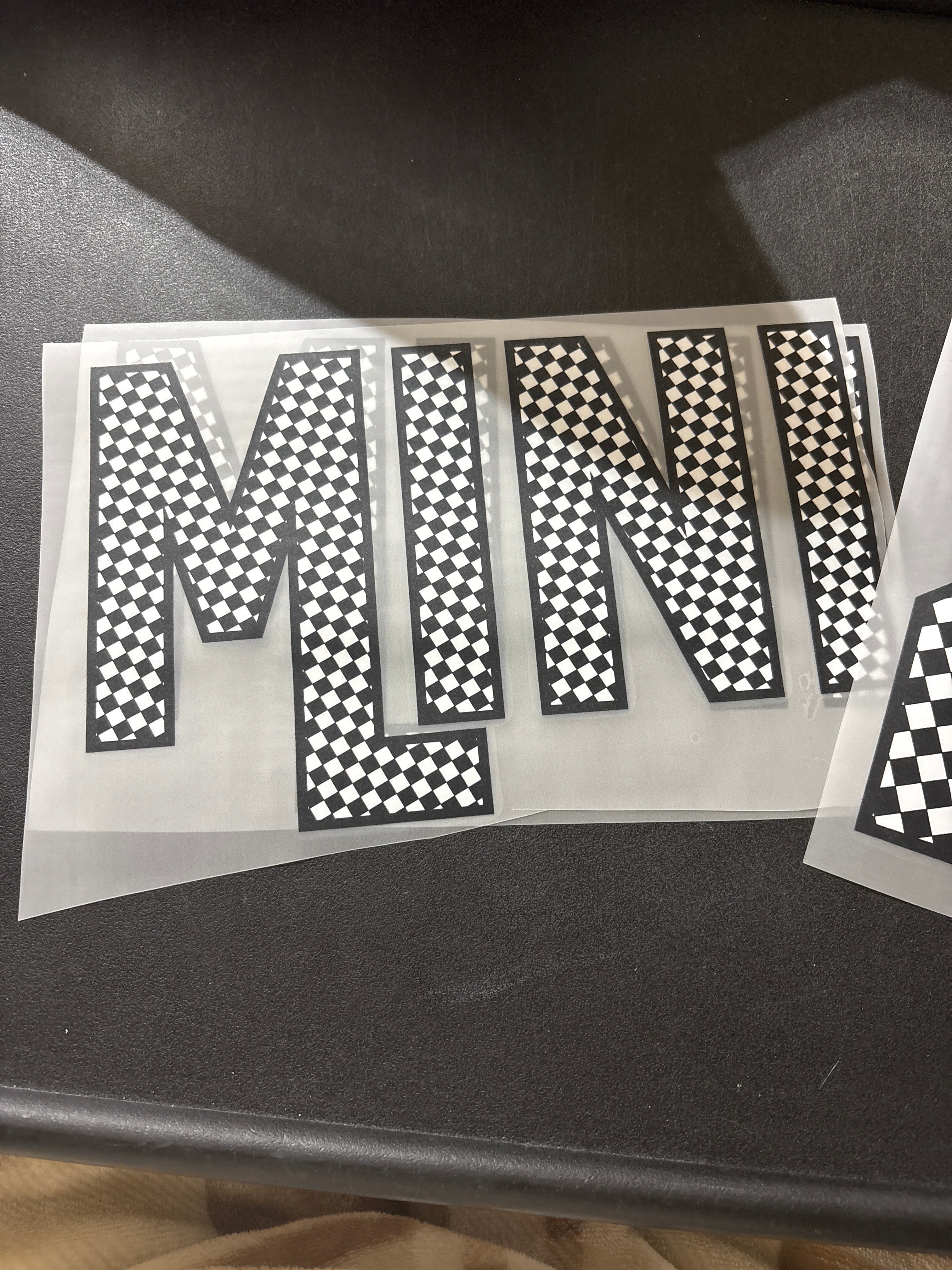 Mini Checker 9” RTS DTF TRANSFER – Sassy Sublimation & Screen Prints