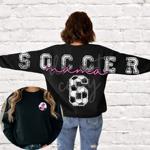 Load image into Gallery viewer, Sports Mama-Number-Pocket Design Customized DROPDOWN DTF TRANSFER PARJO
