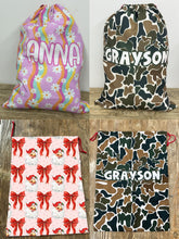 Load image into Gallery viewer, Sassy Customizable Santa Sacks
