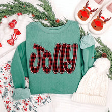 Load image into Gallery viewer, Christmas Names Plaid Alpha DROPDOWN TRANSFER SWD OCT 25
