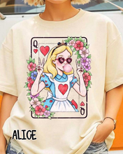 Load image into Gallery viewer, Princess Queen Of Hearts DROPDOWN  TRANSFER ET JAN 26
