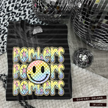 Load image into Gallery viewer, Rainbow Checker Happy Stacked Mascots Dropdown TRANSFER CAP JUNE 25
