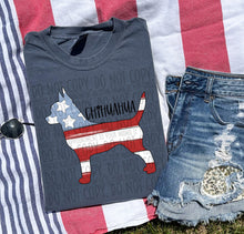 Load image into Gallery viewer, Patriotic Dog Designs Black Text SWD MAY DROPDOWN TRANSFER
