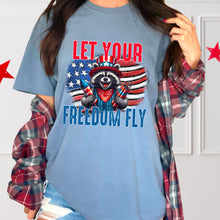 Load image into Gallery viewer, Let Your Freedom Fly Raccoon TRANSFER
