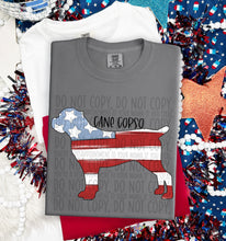 Load image into Gallery viewer, Patriotic Dog Designs Black Text SWD MAY DROPDOWN TRANSFER
