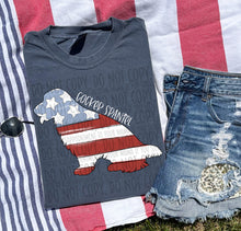 Load image into Gallery viewer, Patriotic Dog Designs White Text SWD MAY DROPDOWN TRANSFER
