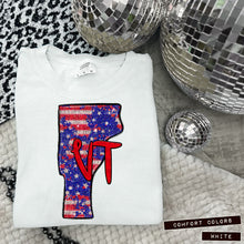 Load image into Gallery viewer, RWB Glitter States (all 50 states available) TRANSFER CAP APR
