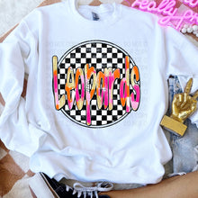 Load image into Gallery viewer, Preppy Checkered Mascot Dropdown TRANSFER SWD TEMP

