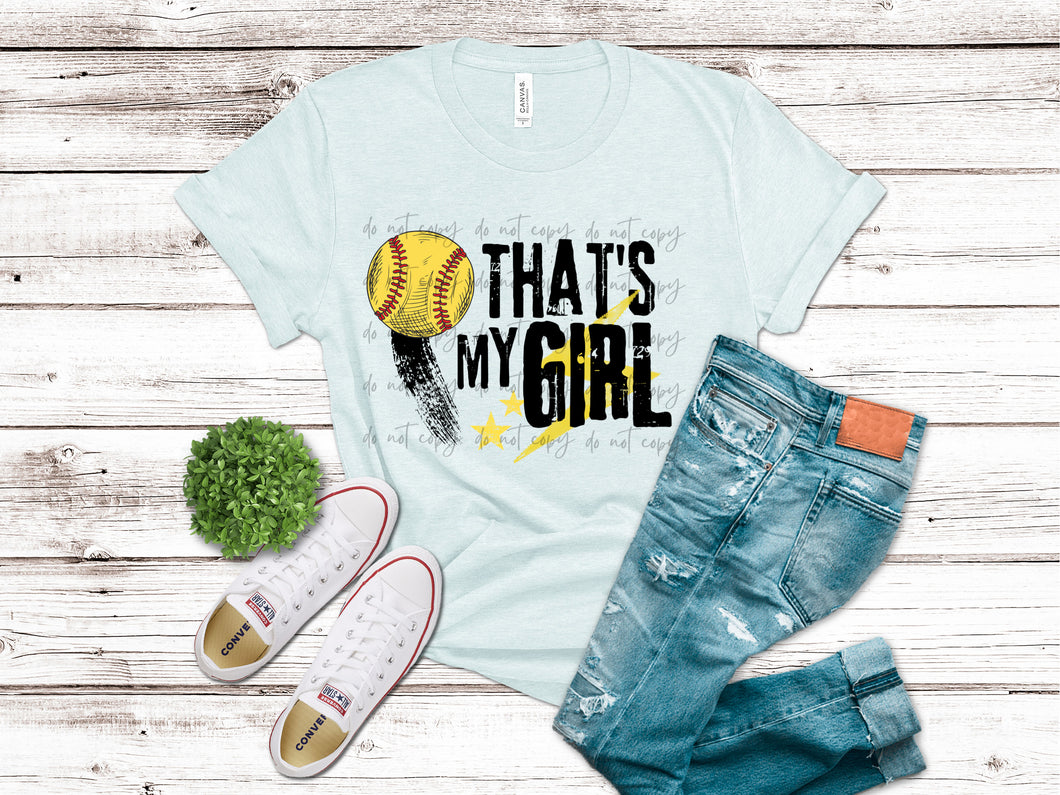 That’s My Girl Softball TRANSFER