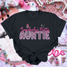 Load image into Gallery viewer, Somebody’s Nutty Title Faux Embroidery Nutcracker  TRANSFER HMWK

