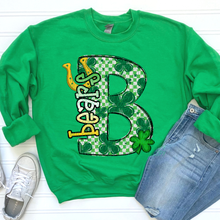 Load image into Gallery viewer, St Patrick’s Day Checkered Mascots DROPDOWN TRANSFER CSD JAN 26
