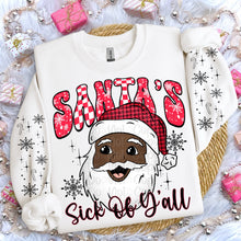Load image into Gallery viewer, Santa’s Sick of Y’all Skin Tone Option DROPDOWN TRANSFER VIRGO SEPT 25

