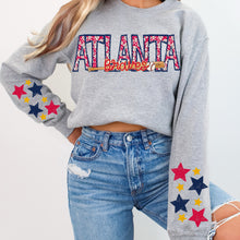 Load image into Gallery viewer, Baseball Teams Faux Embroidery Stars With SLEEVE OPTION TRANSFER VIRGO FEB
