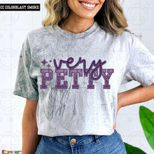 Load image into Gallery viewer, VERY Title Purple Faux Embroidery DROPDOWN TRANSFER HMWK
