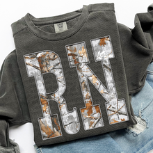 Load image into Gallery viewer, Grey Camo Word Collection Dropdown TRANSFER THREAD SEPT 25
