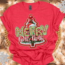 Load image into Gallery viewer, Merry Title Faux Embroidery Tree Paint Letters (DROPDOWN)TRANSFER
