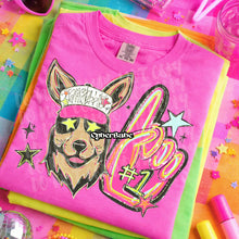 Load image into Gallery viewer, Neon Hand Drawn Star Eyes Mascots TRANSFER CYBER APR 26
