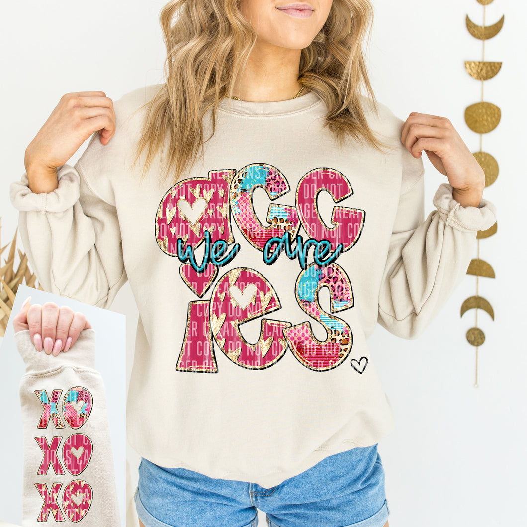 We Are Heart & Sparkle Mascot SLEEVE OPTION TRANSFER CAP