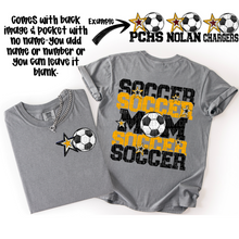 Load image into Gallery viewer, Soccer Mom Customizable DROPDOWN With Pocket TRANSFER SDD AUGUST
