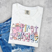 Load image into Gallery viewer, Pastel Pencil Checker School Grades DROPDOWN TRANSFER DDD JULY 25
