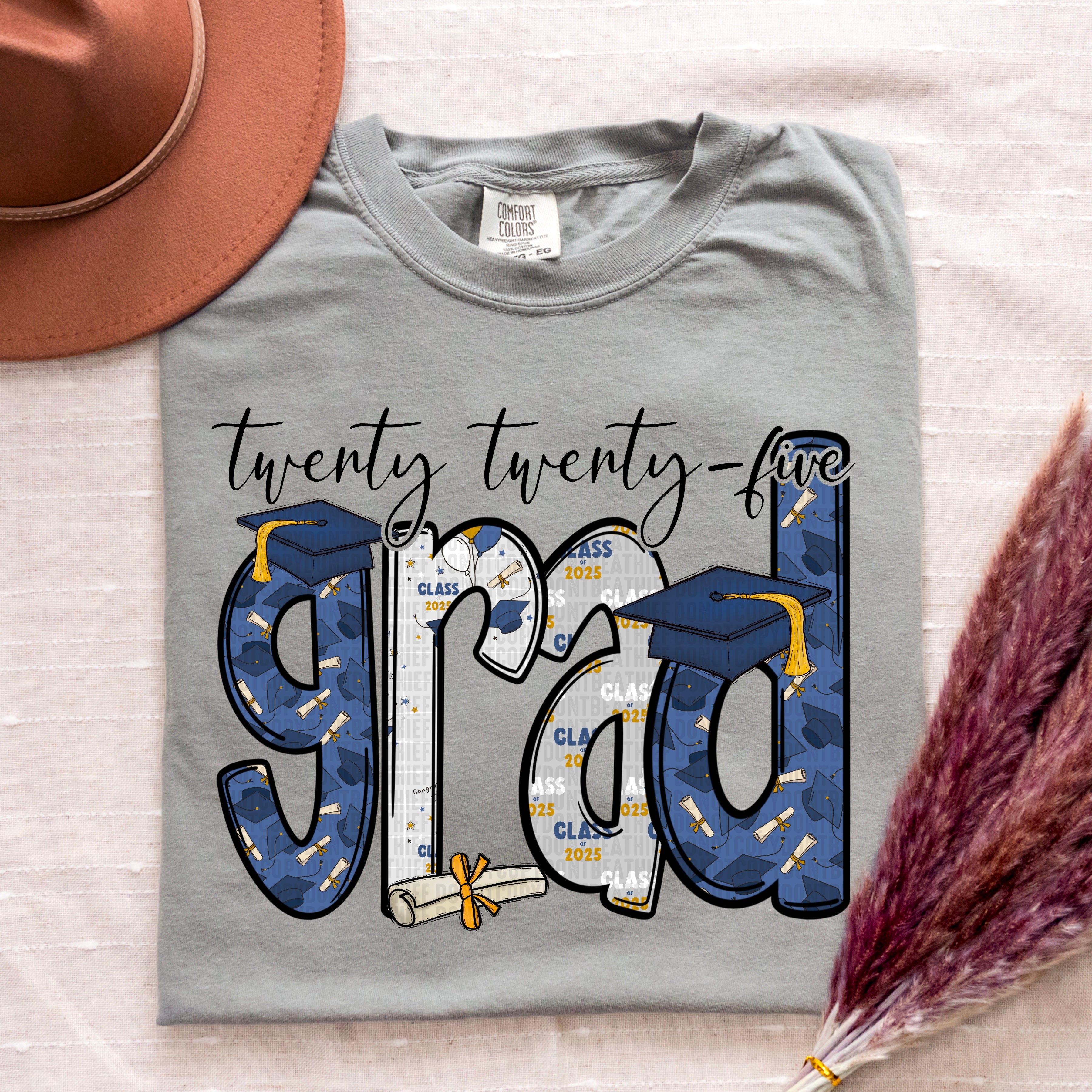 2025 Grad Navy TRANSFER SDD – Sassy Sublimation & Screen Prints