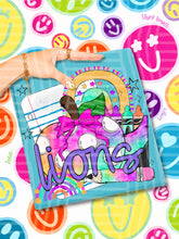 Load image into Gallery viewer, TD Rainbow Apple Mascots DROPDOWN TRANSFER CAP JUNE 26
