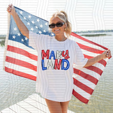 Load image into Gallery viewer, RWB Messy States (all 50 states available) TRANSFER CAP JUNE 26
