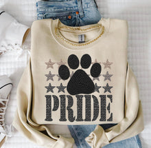 Load image into Gallery viewer, Faux Yarn Mascot Star Dropdown TRANSFER BIA JAN 26
