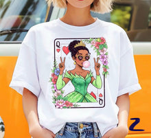 Load image into Gallery viewer, Princess Queen Of Hearts DROPDOWN  TRANSFER ET JAN 26

